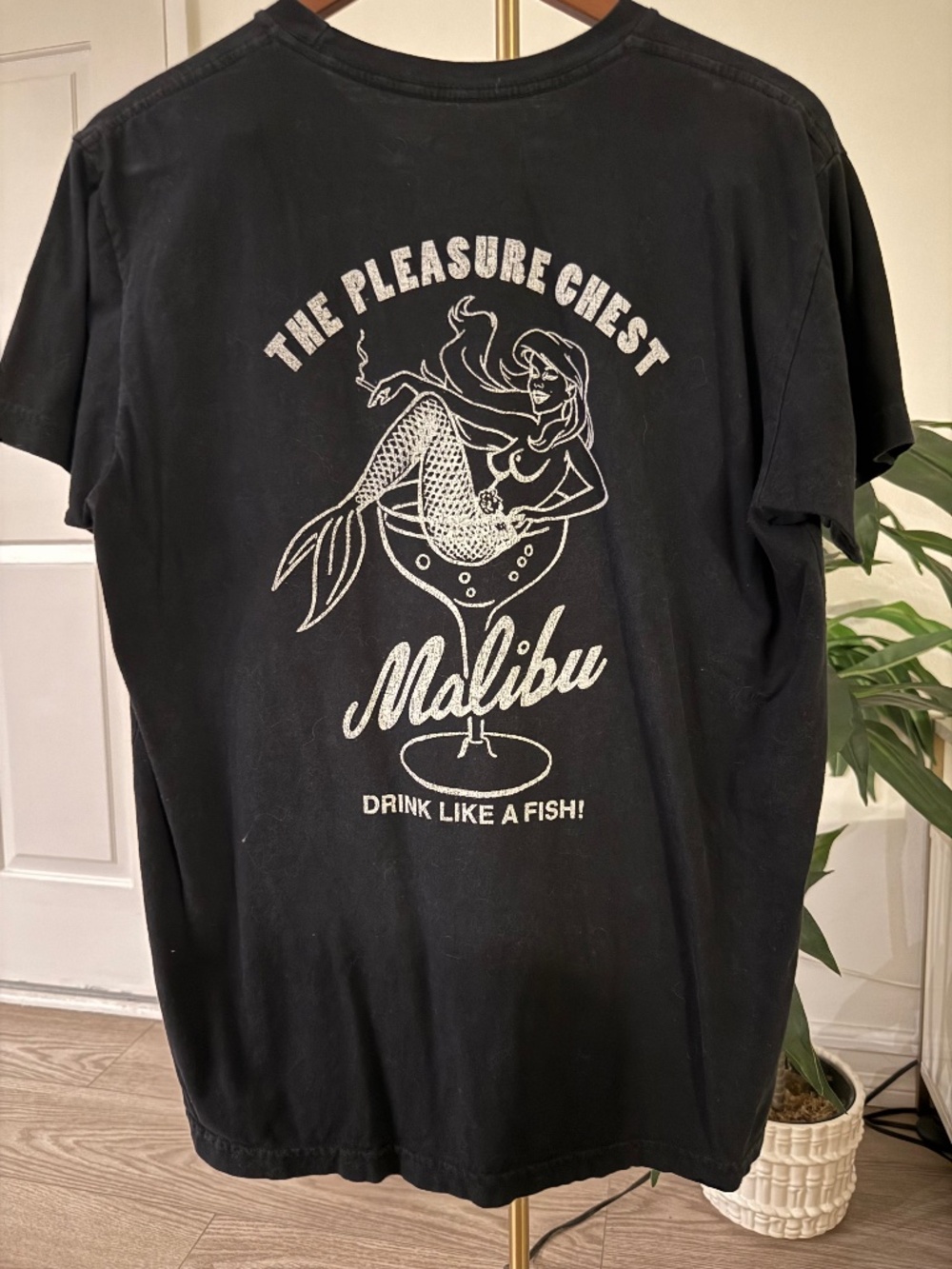 Local Authority Pleasure Chest Malibu Mermaid Graphic Tee | Black | Medium